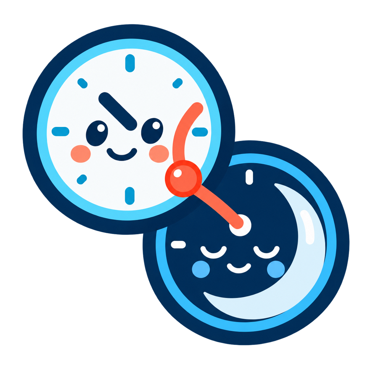 WhenWhere's day and night clock companions